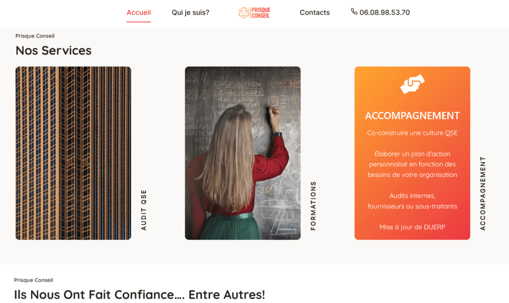 Prisque Conseil - Nos Services