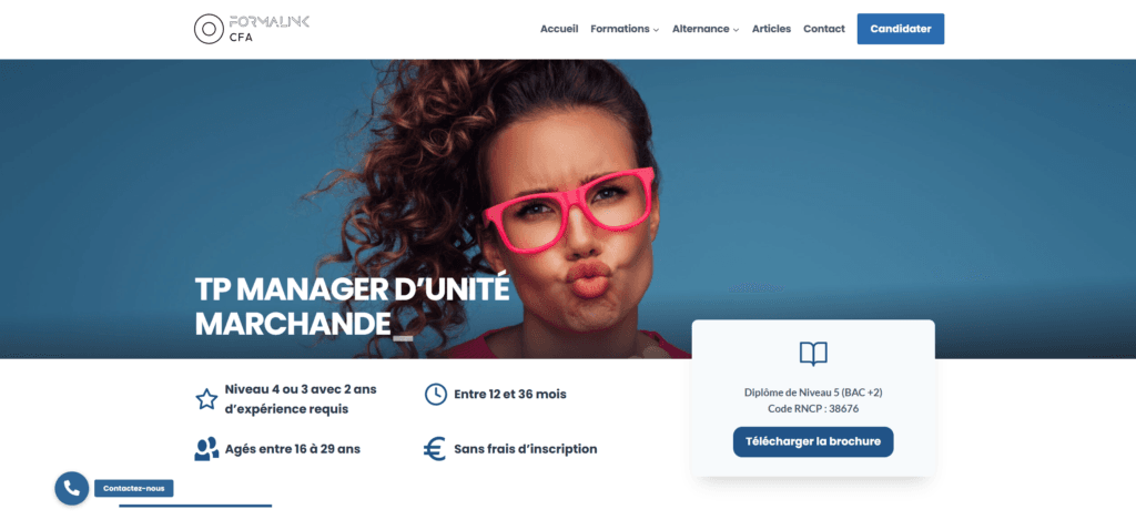 FormalinkCFA - Présentation Formation